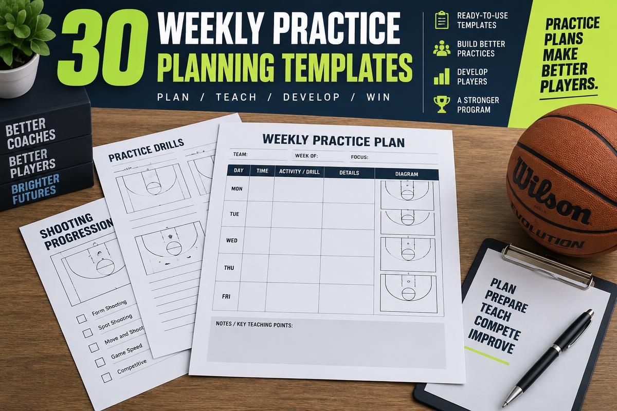 30 Weekly Practice Planning Templates